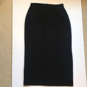 Black Liz Claiborne long skirt